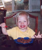 Alex enjoying his cake