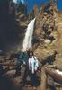 Us at waterfall